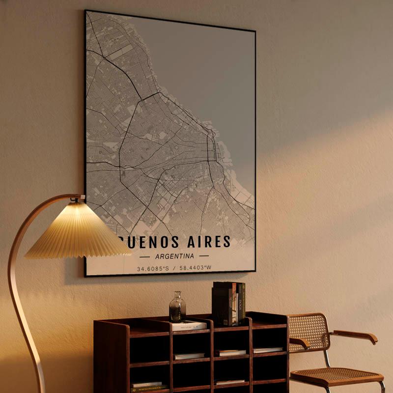Buenos Aires map