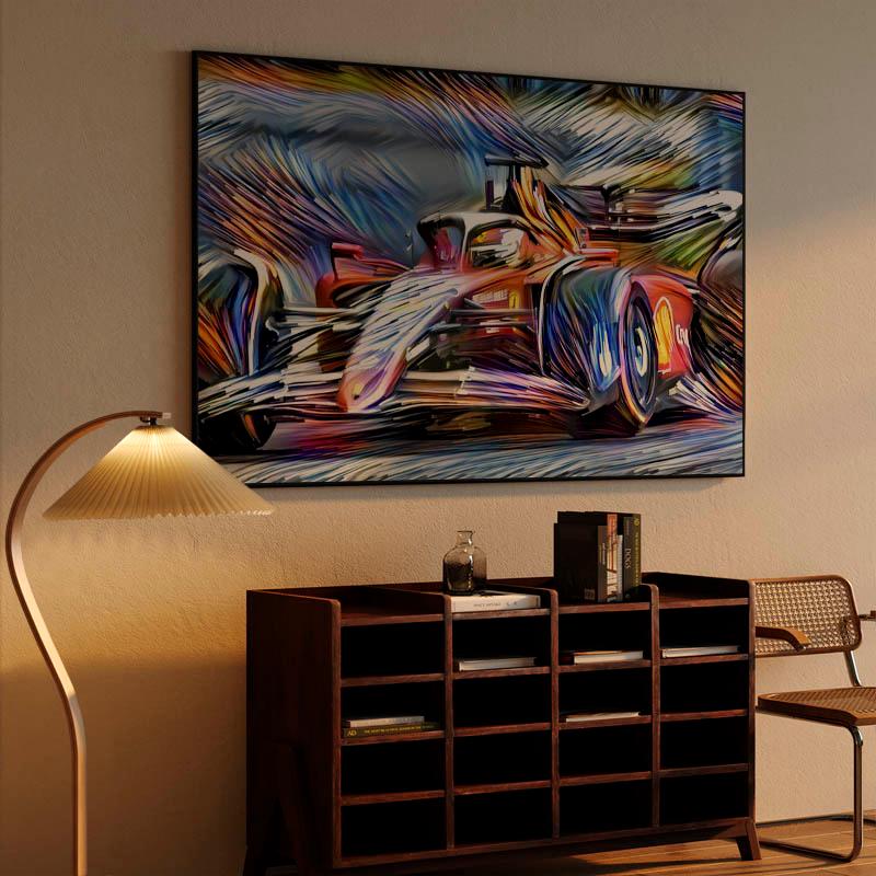 Digital Art Formula 1 Ferrari Charles Leclerc