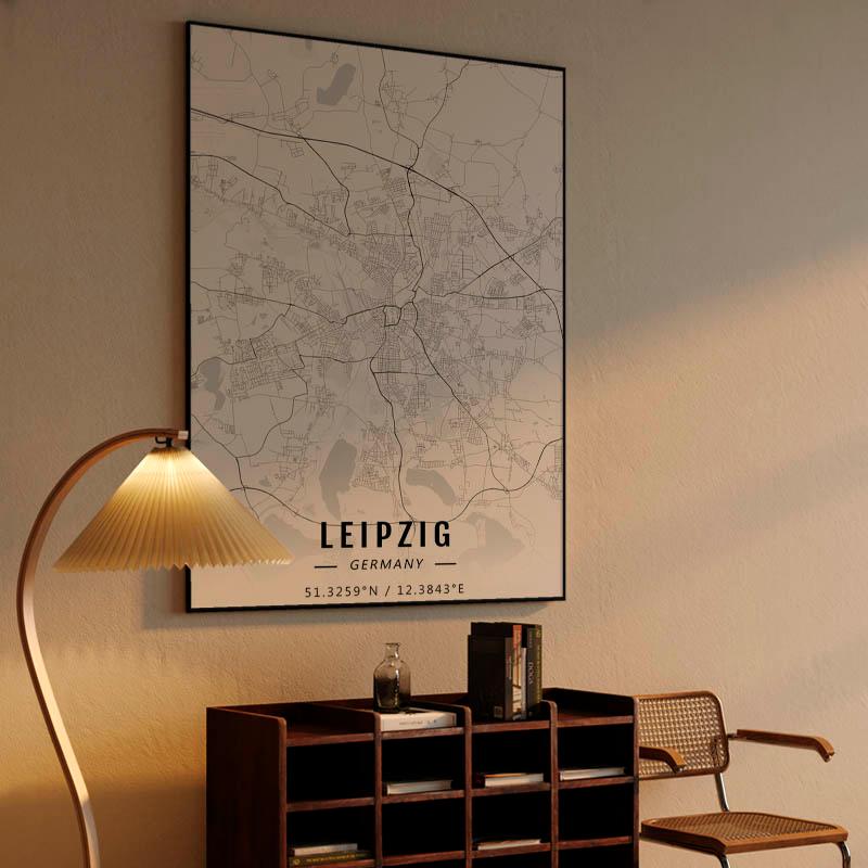 Leipzig map