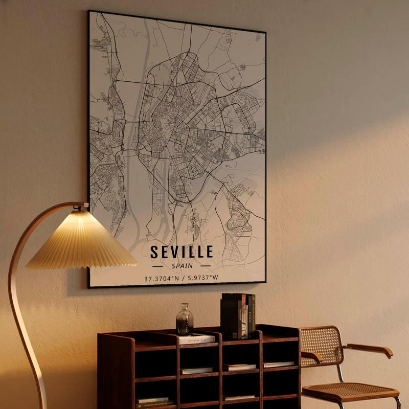 Seville map