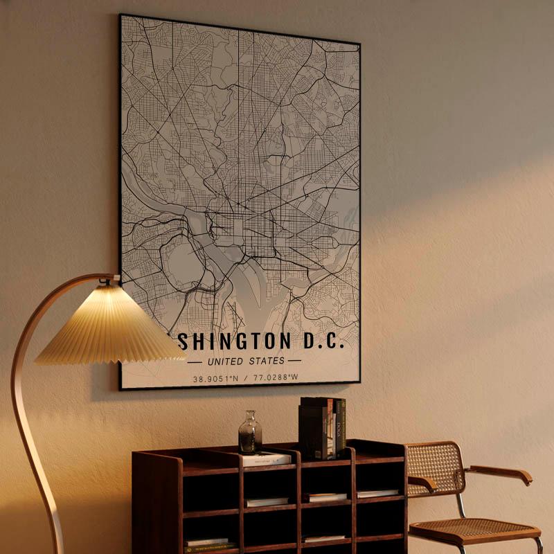 Washington D.C. map