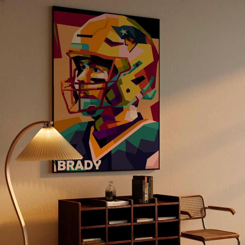 Best American Football in pop art