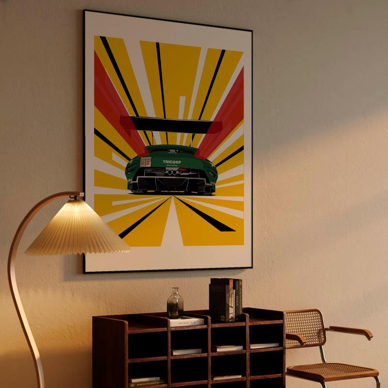 Michael Fassbender Porsche 911 GT3 RSR