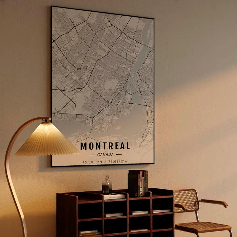 Montreal map