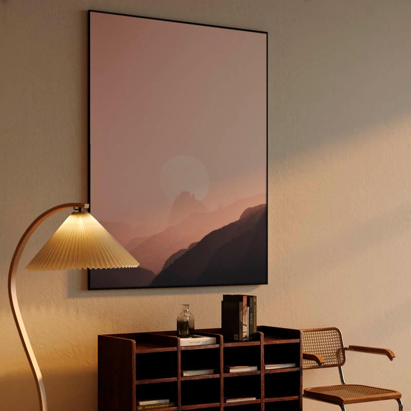 Pink Sunset Canvas