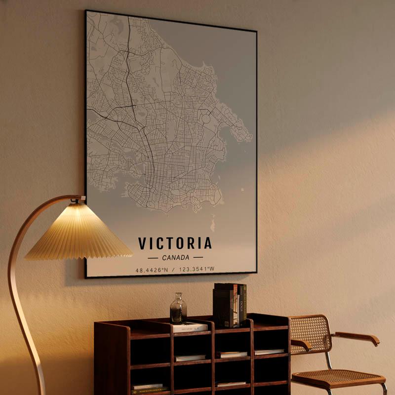 Victoria map