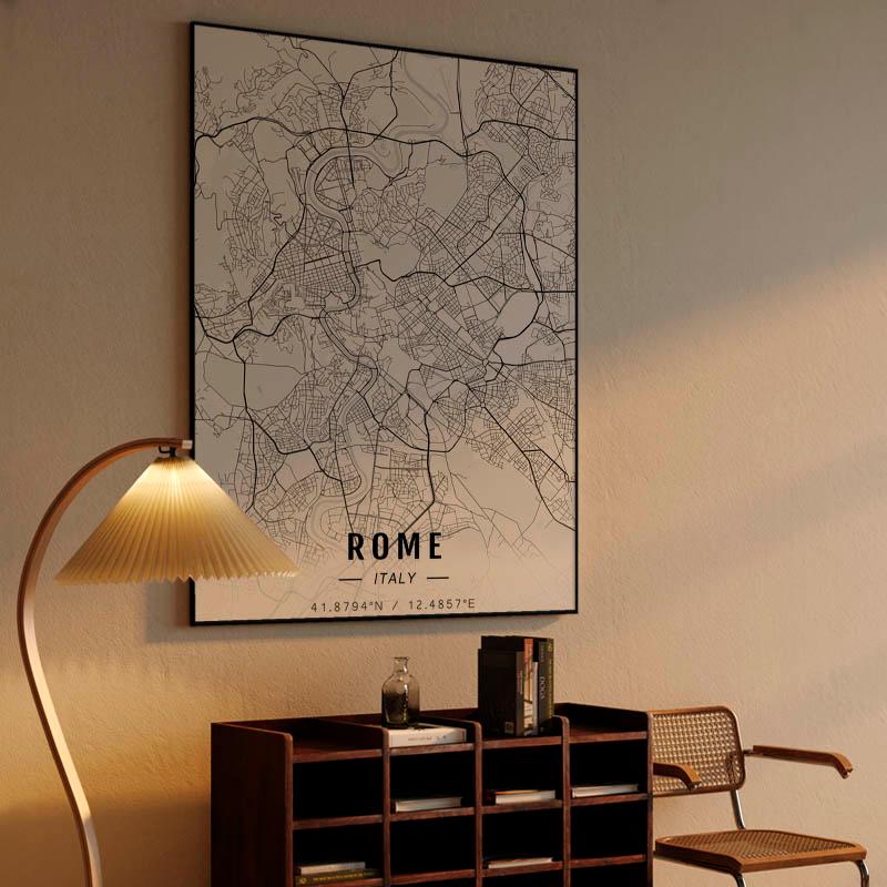Rome map