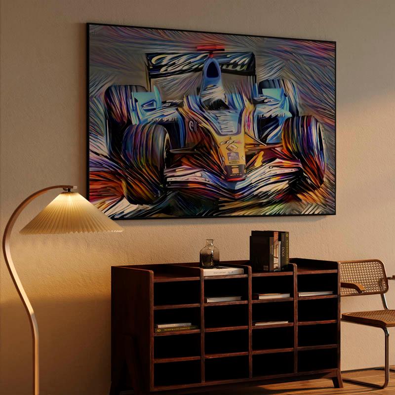 Digital Art Formula 1 Renault Fernando Alonso