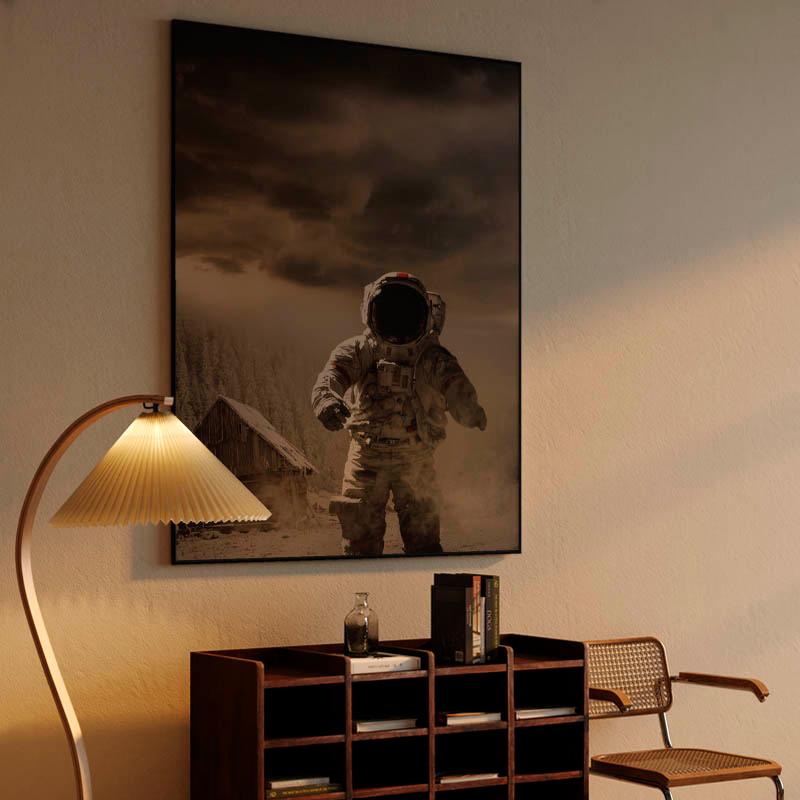 Darkness lines the way