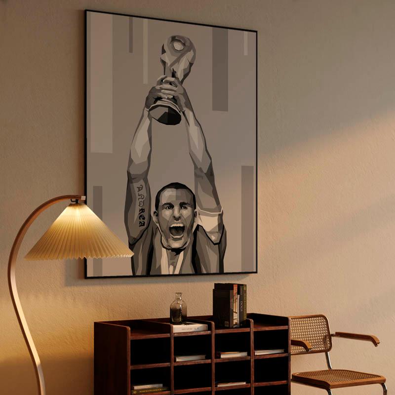 Fabio Cannavaro in black white classic 