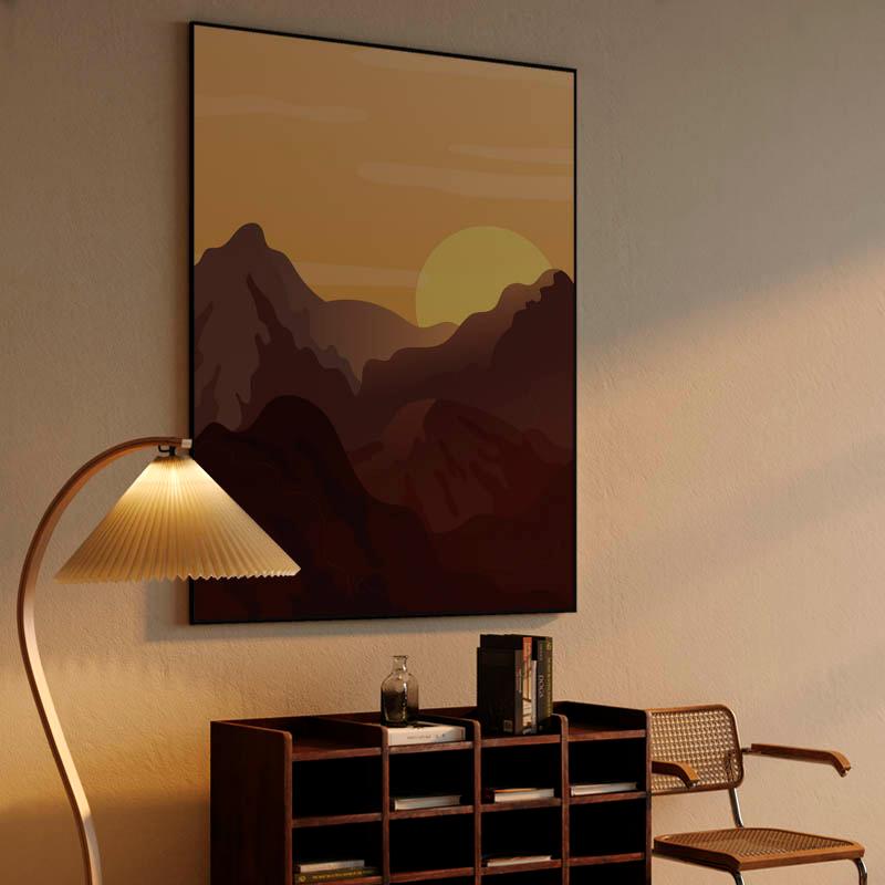 Mountain Sunset Canvas