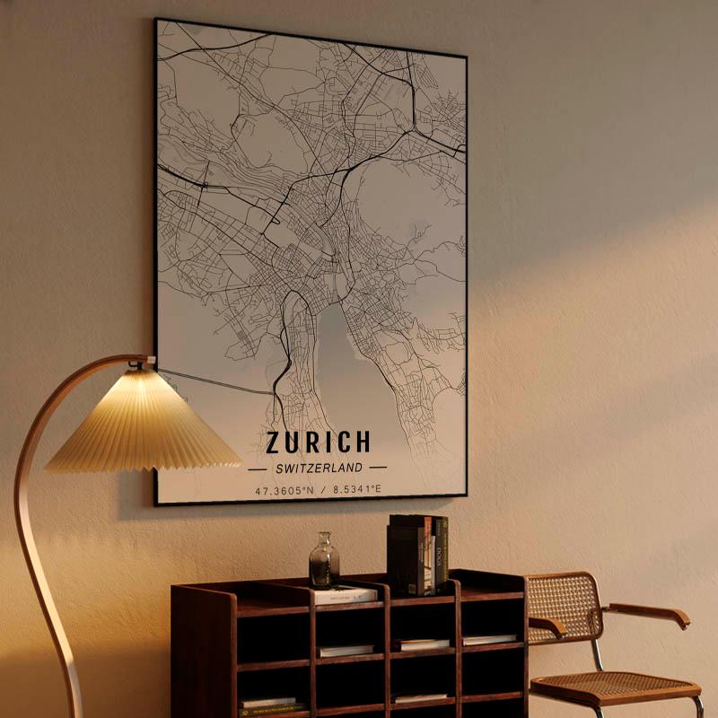 Zurich map
