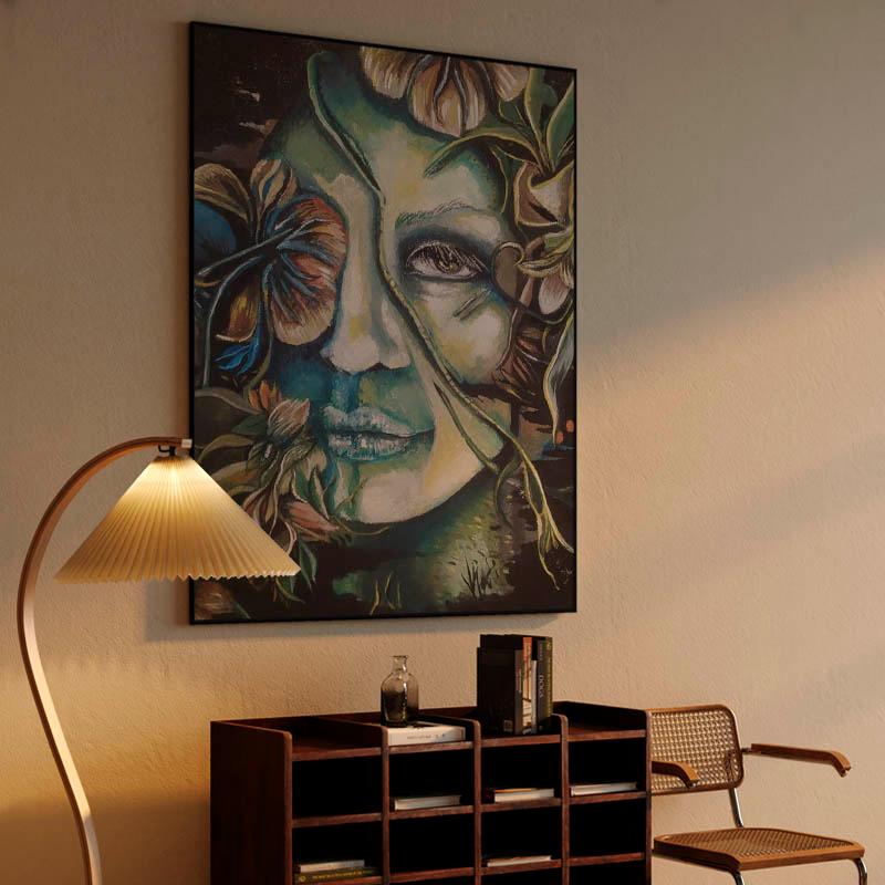 fantasy flower woman