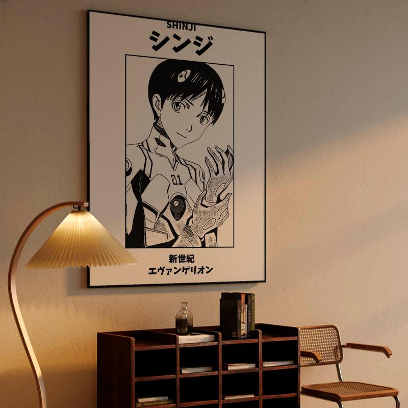 Shinji Black and White