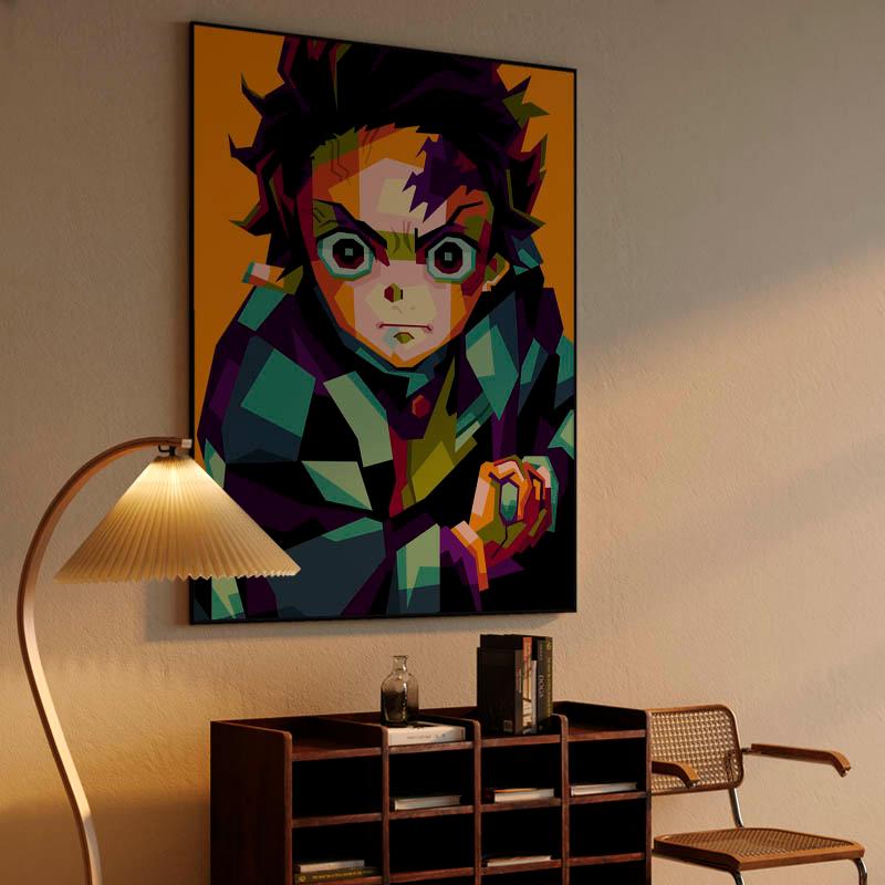 Anime Demon Slayers Pop art 1