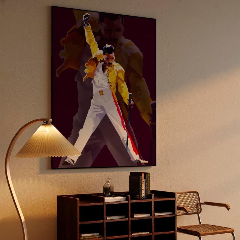 Retro Freddie Mercury