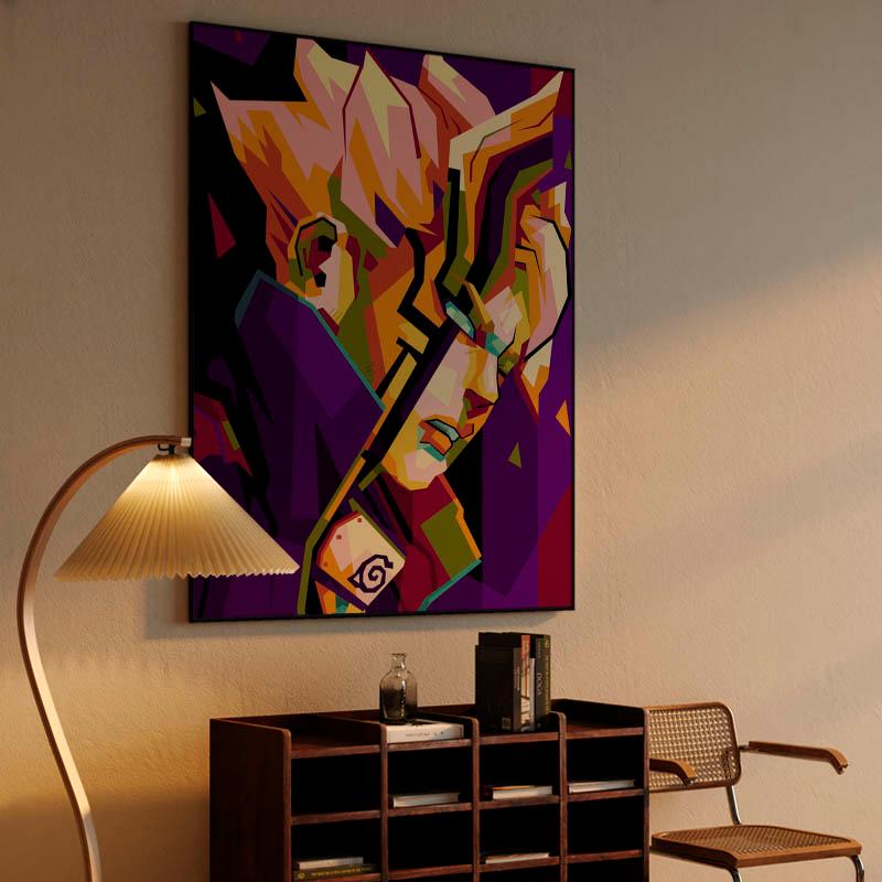 Boruto mode Karma in pop art