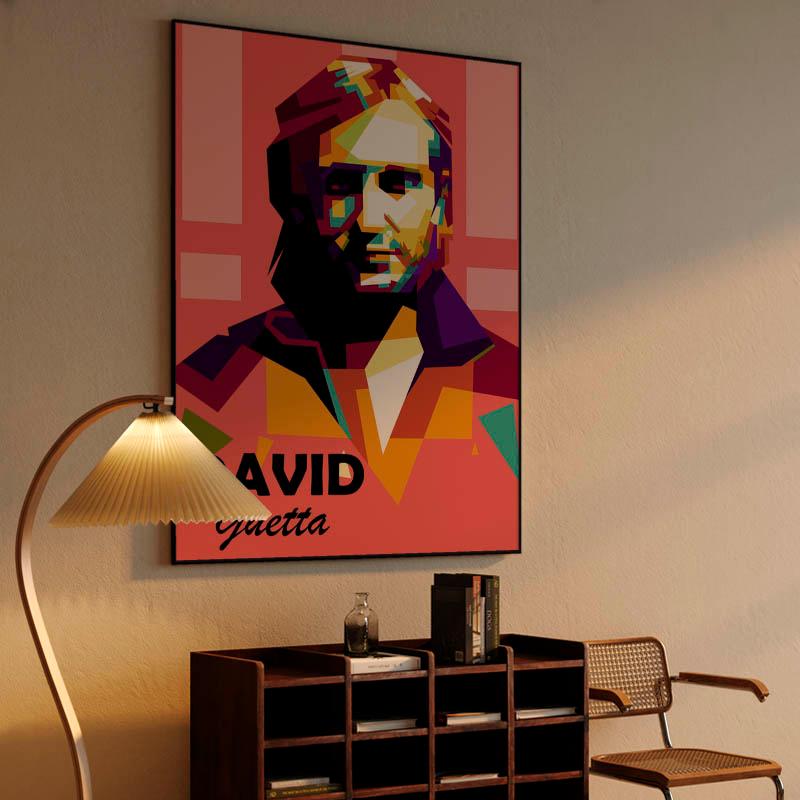David Guetta in Fantastic pop art