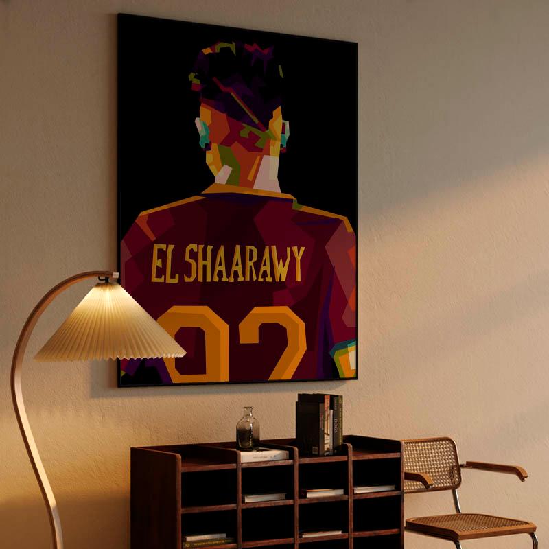 Legend football El Sharawy pop art