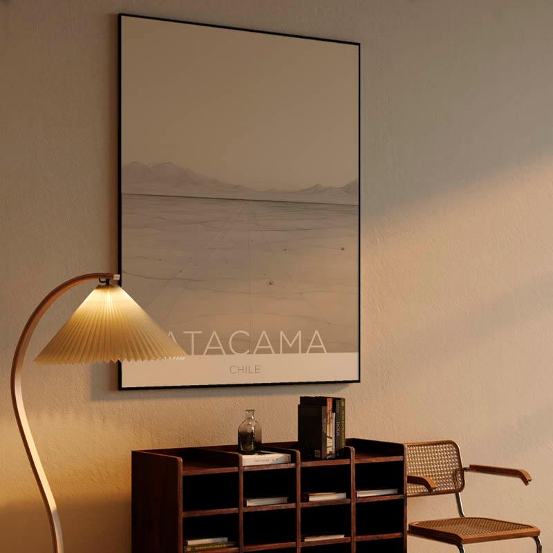 The Atacama Desert - Chile - Single Line Technique