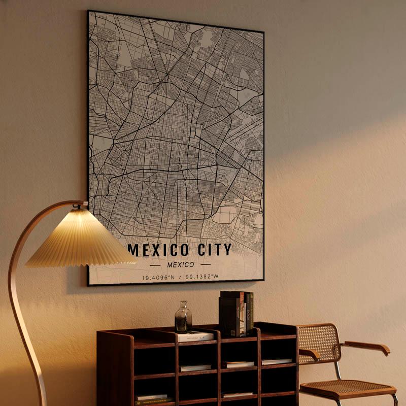 Mexico City map