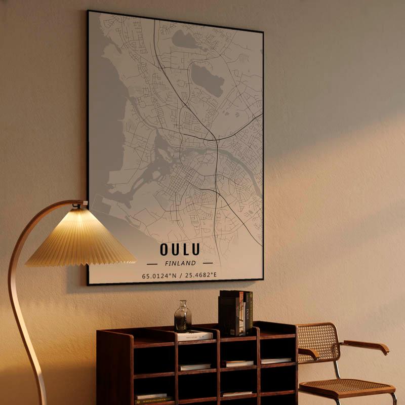 Oulu map