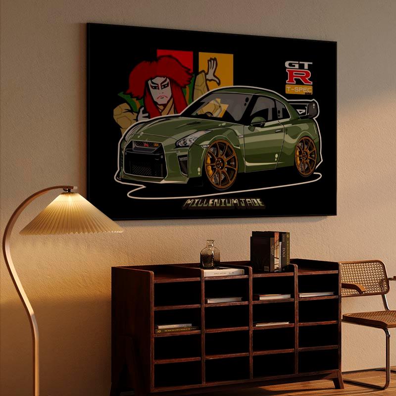 Nissan GTR millenium jade kabuki
