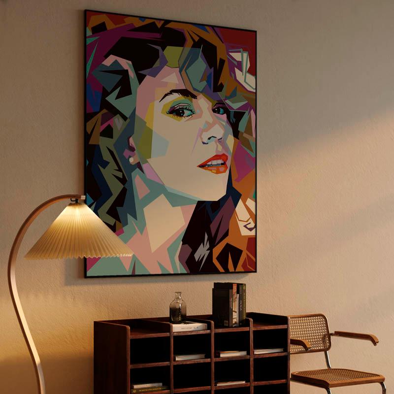 Mariah Carey in pop art