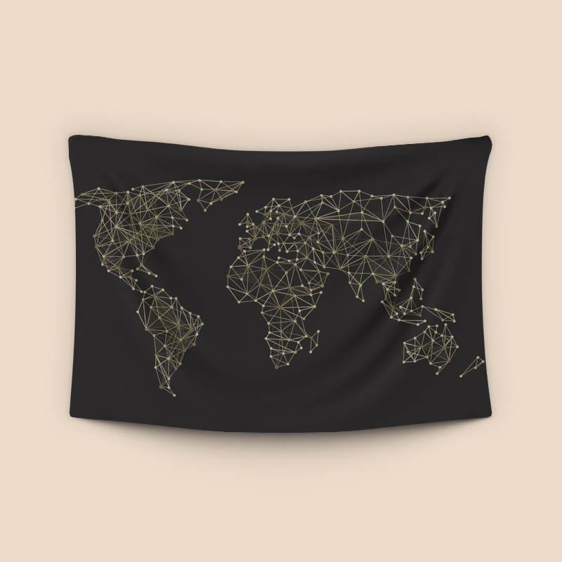 World Map Canvas