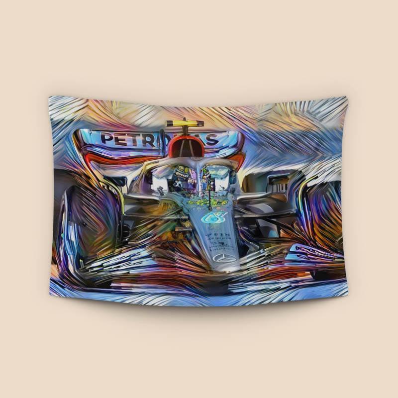 Digital Art Formula 1 Mercedes Benz Lewis Hamilton