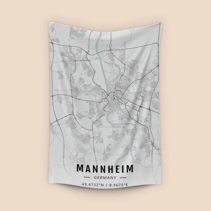 Mannheim map