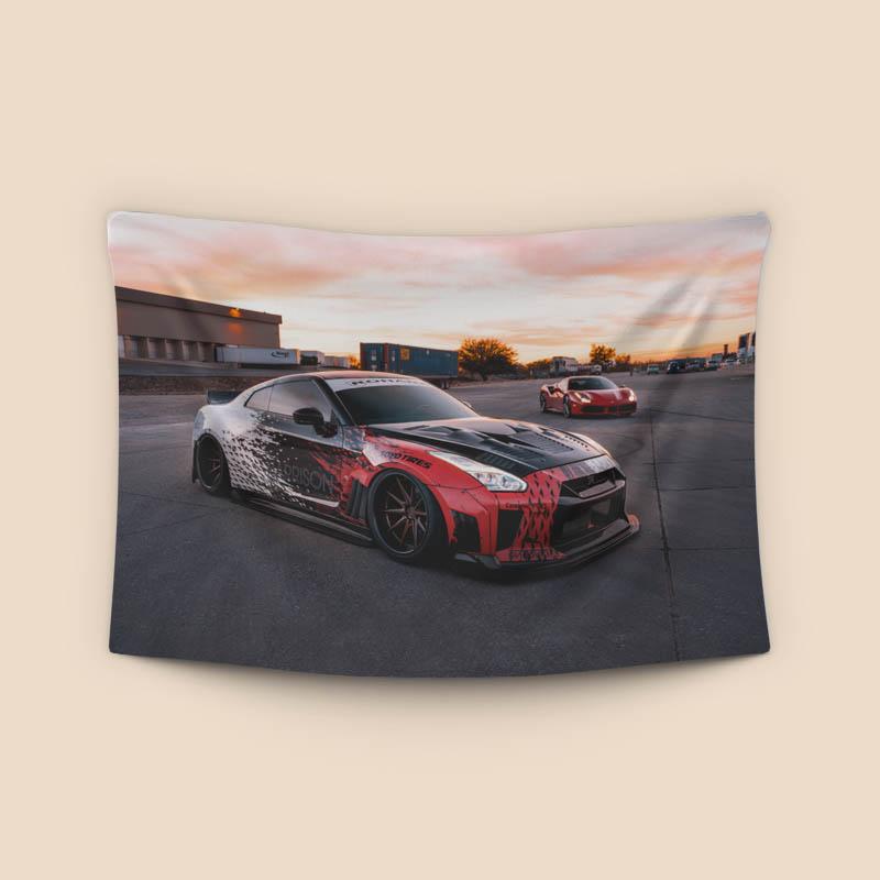 Nissan GT-R R35 & Ferrari 488