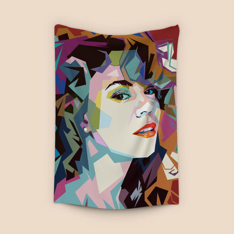 Mariah Carey in pop art