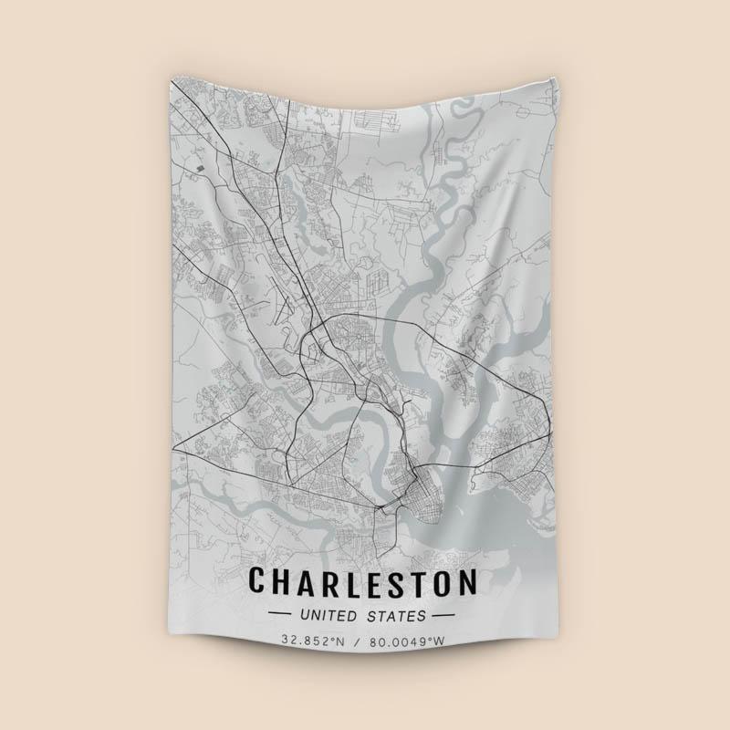 Charleston map