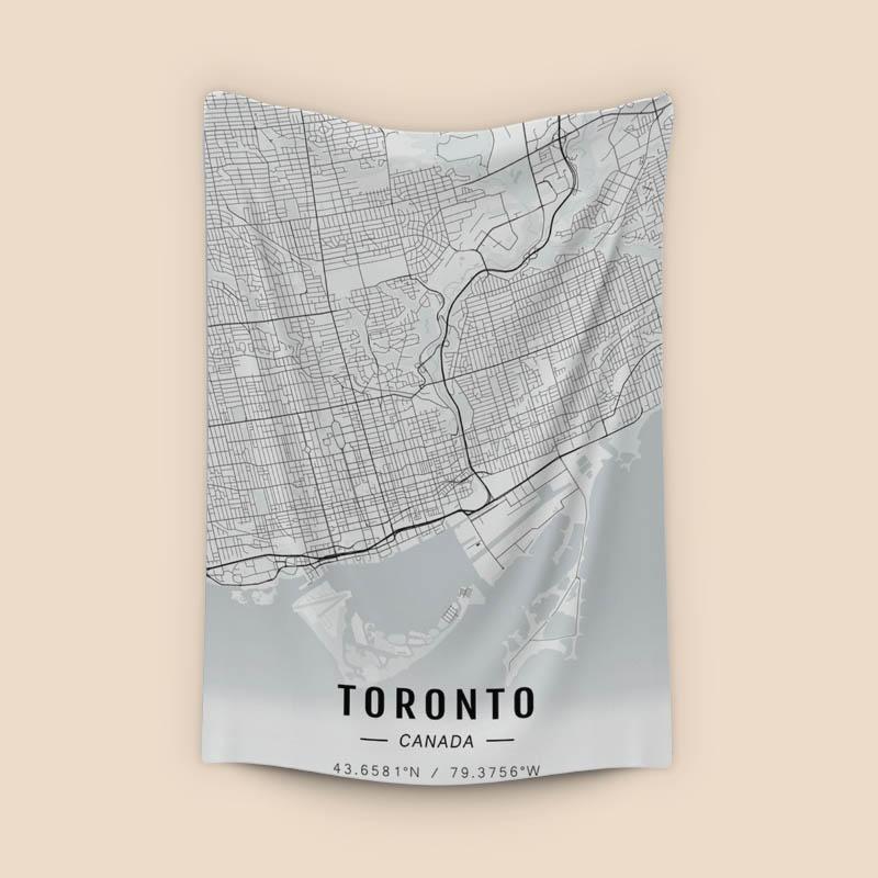Toronto map