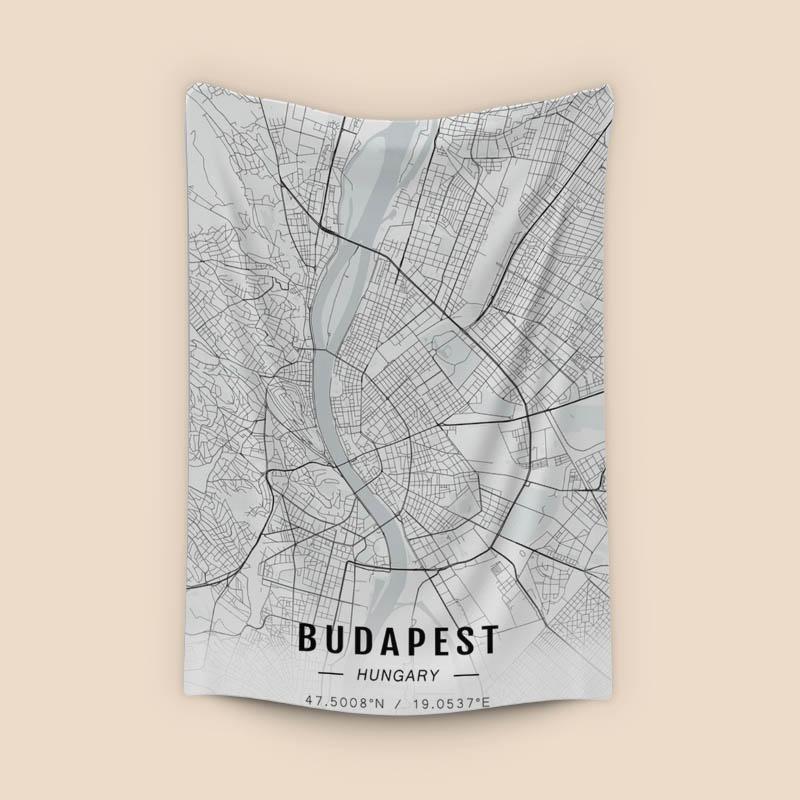 Budapest map