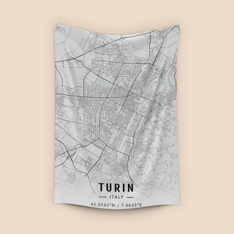Turin map