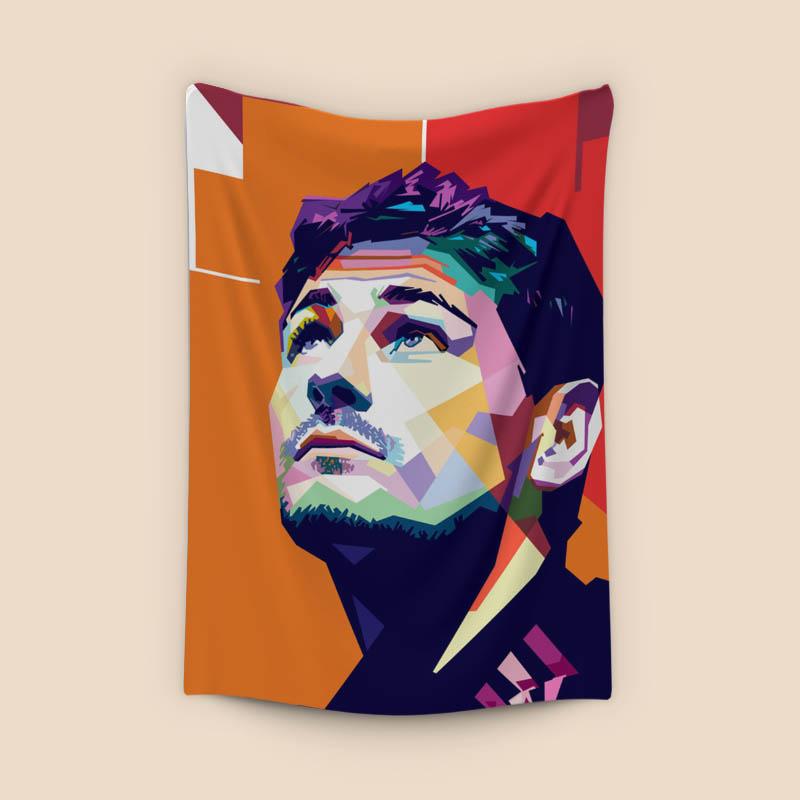 Iker Casilas wpap pop art