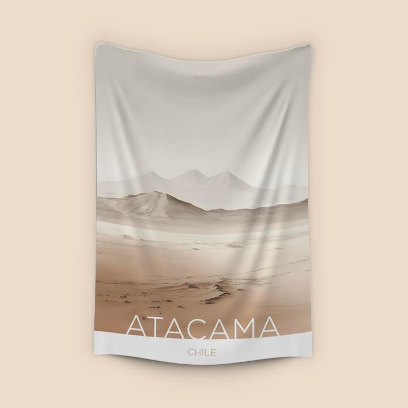 The Atacama Desert - Chile - Sketch Technique