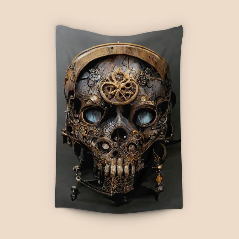 Steampunk skull
