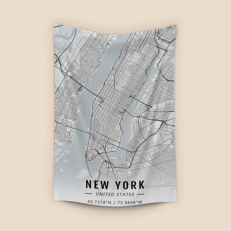 New York map