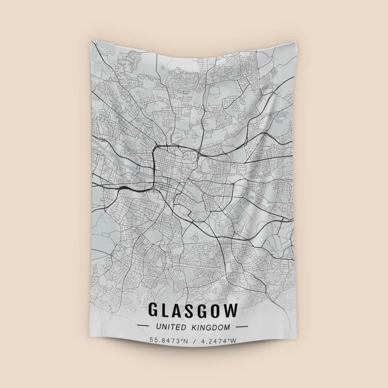Glasgow map
