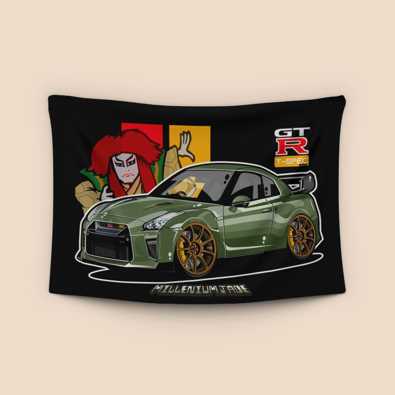 Nissan GTR millenium jade kabuki