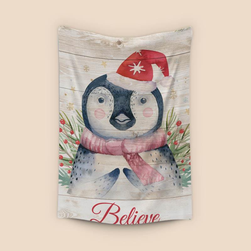 Believe Christmas Penguine