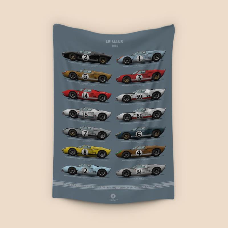 Le Mans 1966 Ford Gt40 complete