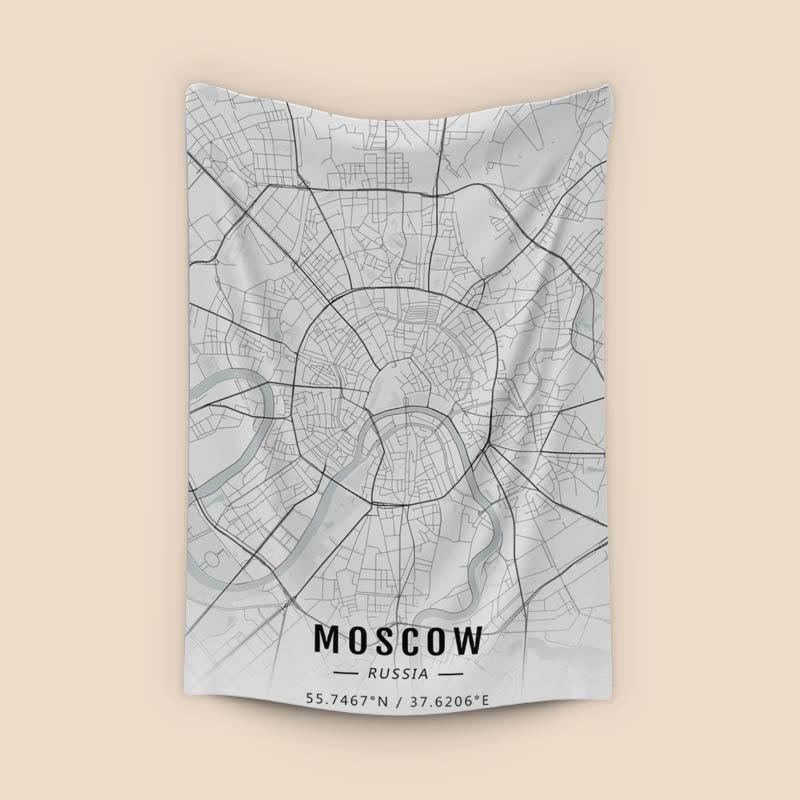 Moscow map