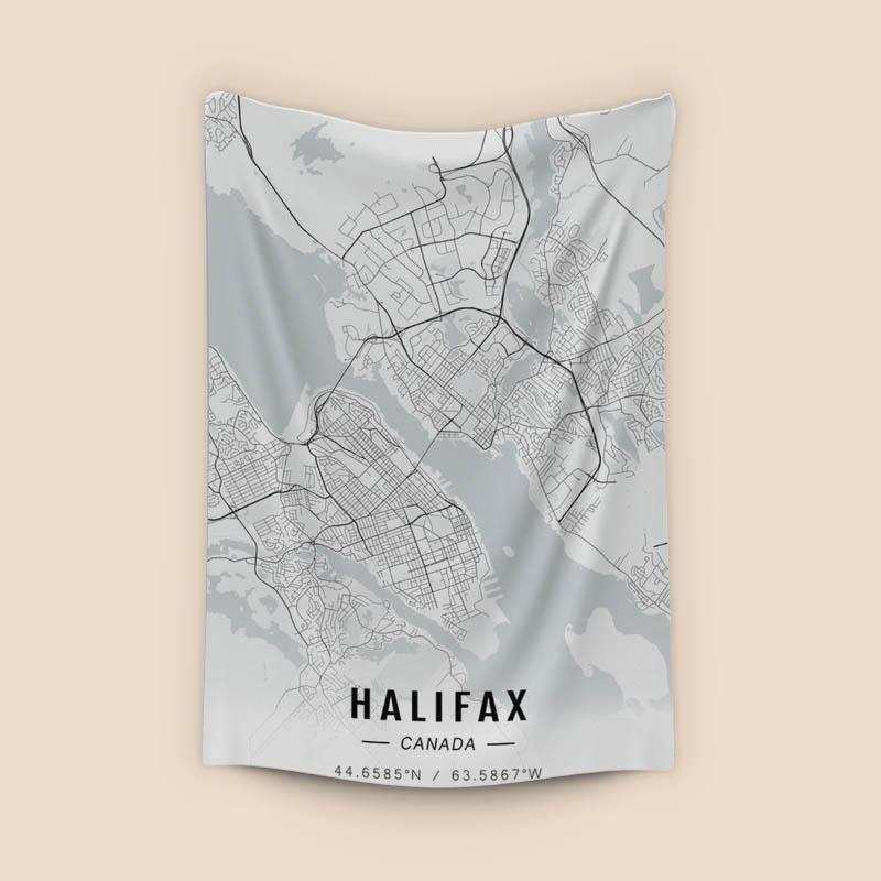 Halifax map