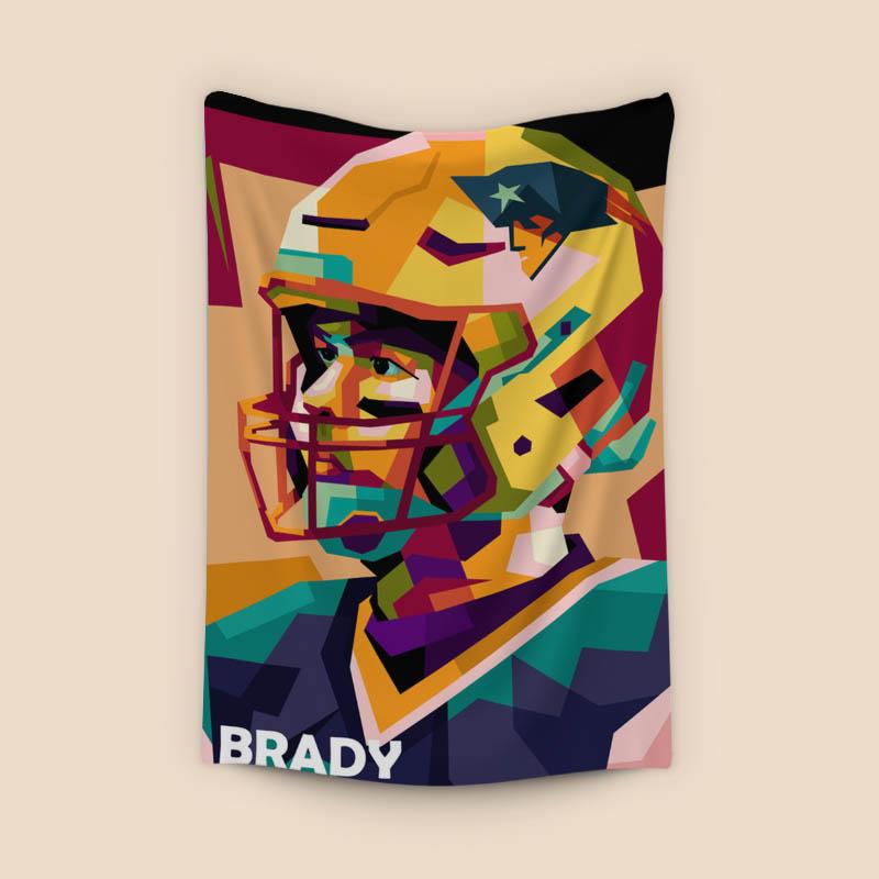 Best American Football in pop art