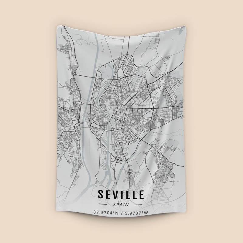 Seville map