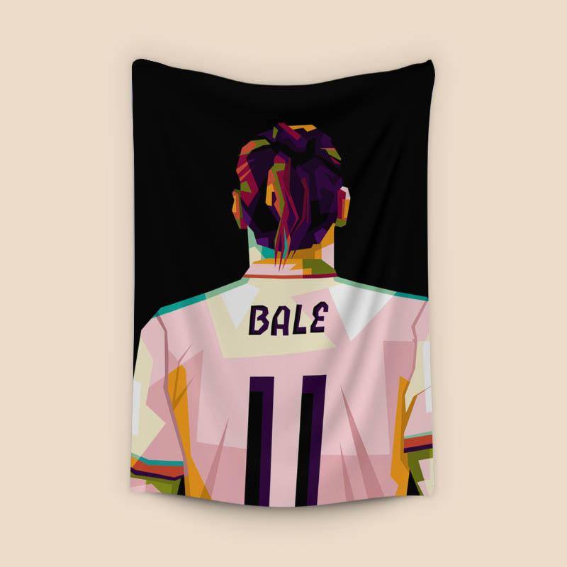 Gareth Bale in trend pop art
